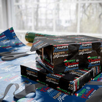 Funny Christmas Hanukkah Kwanzaa Wrapping Paper Roll December Holiday Gift - Wonder Print Shop