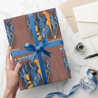 Funny Christmas Marcus The Worm Wrapping Paper Roll I Don't Like This Rock Brain Rot - Wonder Print Shop