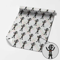 Funny Christmas Matching Family Wrapping Paper Roll I Am Not An Elf Im Just Short - Wonder Print Shop