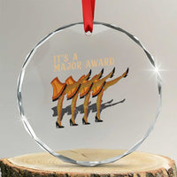 Funny Christmas Movie It's A Major Award Crystal Glass Ornament Italian Leg Lamp TS11