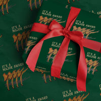 Funny Christmas Movie It's A Major Award Wrapping Paper Roll Italian Leg Lamp - Wonder Print Shop