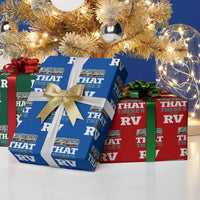 Funny Christmas Movie Wrapping Paper Roll That There's An RV Camping Car Motorhome - Wonder Print Shop