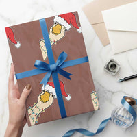 Funny Christmas Silly Goose Festive Holiday Wrapping Paper Roll - Wonder Print Shop