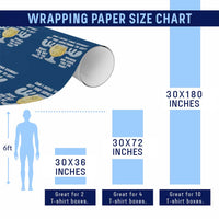 Funny Christmas Vacation Eggnog Wrapping Paper Roll Can I Refill Your Eggnogs Get You Something To Eat Xmas Movie - Wonder Print Shop