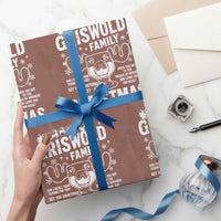 Funny Christmas Vacation Eggnog Wrapping Paper Roll Griswold Family Can I Refill Your Eggnogs Xmas Movie - Wonder Print Shop