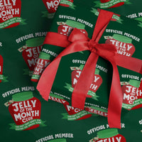 Funny Christmas Vacation Movie Wrapping Paper Roll Official Member Jelly Of The Month Club - Wonder Print Shop