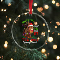 Funny Christmas Vacation Squirrel Movie Crystal Glass Ornament Whats That Sound You Hear It It Is A Funny Squeaky Sound TS11