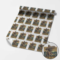 Funny Chupacabra Fiesta Wrapping Paper Roll Cinco De Mayo Gift