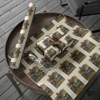 Funny Chupacabra Fiesta Wrapping Paper Roll Cinco De Mayo Gift