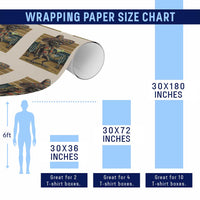 Funny Chupacabra Fiesta Wrapping Paper Roll Cinco De Mayo Gift