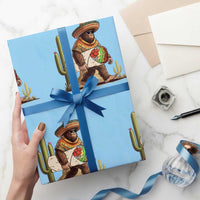 Funny Cinco De Mayo Bigfoot Burrito Lover Gift Wrapping Paper Roll