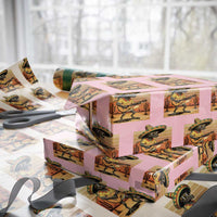 Funny Cinco De Mayo Chupacabra Wrapping Paper Roll Guitar Fiesta Gift