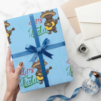 Funny Cinco De Mayo Chupacabra Wrapping Paper Roll Lets Fiesta