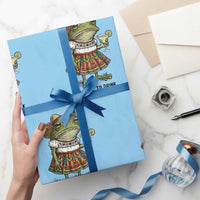 Funny Cinco De Mayo Frog Wrapping Paper Roll I Have To Drink Margs