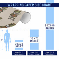 Funny Cinco De Mayo Frog Wrapping Paper Roll I Have To Drink Margs