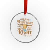 Funny Cold Milk On A Friday Night And A Onesie That Fits Just Right Crystal Glass Ornament Longhorn Cow Skull TS11