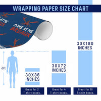 Funny Crawfish Wrapping Paper Roll Come At Me Breaux Cajun Seafood Festival