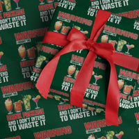 Funny Cruise Ship Wrapping Paper Roll Warning I Bought The Drink Package - Wonder Print Shop
