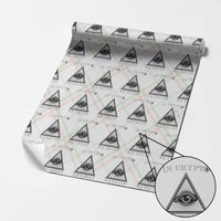 Funny Crypto Wrapping Paper Roll In Crypto We Trust Bitcoin Cryptocurrency - Wonder Print Shop
