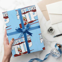 Funny Darts Player Gift Wrapping Paper Roll Just The Tip - Wonder Print Shop