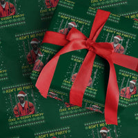 Funny Diddy Ain't No Party Like A Diddy Party Christmas Wrapping Paper Roll - Wonder Print Shop