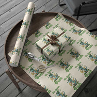 Funny Dinosaur Says Six Seven Wrapping Paper Roll St Patricks Day