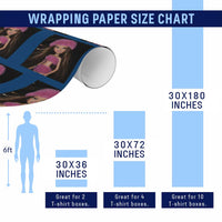 Funny Disgusting Doll Face Meme Wrapping Paper Roll Expression Hilarious Sarcastic