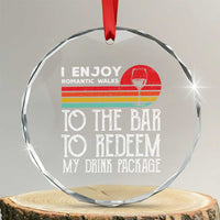 Funny Drinking Cruise Crystal Glass Ornament Funny Drink Package Summer Gift TS10