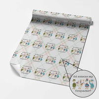Funny Duck 4th Of July Wrapping Paper Roll Did Someone Say Firequacker