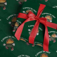 Funny Dumpster Fire Comin In Hot Wrapping Paper Roll - Wonder Print Shop