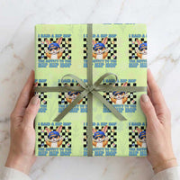 Funny Easter Bunny Wrapping Paper Roll I Said A Hip Hop The Hippity To The Hip Hip Hop