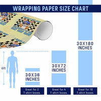 Funny Easter Bunny Wrapping Paper Roll I Said A Hip Hop The Hippity To The Hip Hip Hop