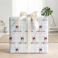 Funny Easter Bunny Wearing Hat American Wrapping Paper Roll
