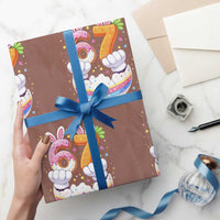 Funny Easter Day Bunny 67 Six Seven Meme Wrapping Paper Roll