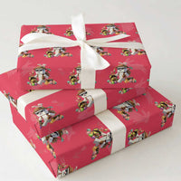 Funny Easter Day Bunny Miner Egg Video Game Wrapping Paper Roll