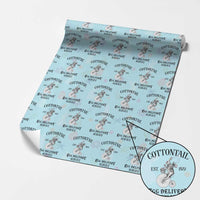 Funny Easter Day Cottontail Egg Delivery Service Wrapping Paper Roll Bunny Rabbit