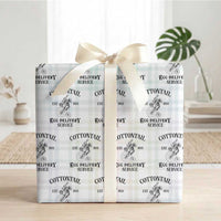 Funny Easter Day Cottontail Egg Delivery Service Wrapping Paper Roll Bunny Rabbit