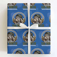 Funny Easter Day Egg Hunter Wrapping Paper Roll Bunny Hunting Camo Egg