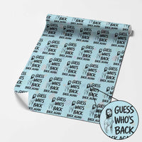 Funny Easter Jesus Wrapping Paper Roll Guess Who's Back Back Again