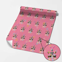 Funny Easter Skeleton Wrapping Paper Roll But Did You Dye Easter Day Sunday