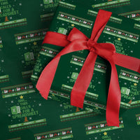 Funny Excel Christmas Tree Wrapping Paper Roll This Calls for a Spreadsheet Xmas DIV0 Errors - Wonder Print Shop