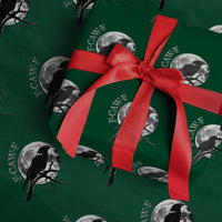 Funny F Caw F Wrapping Paper Roll Black Crow Moon Gothic Adult Humor - Wonder Print Shop