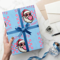 Funny Feminist Activist Christmas Wrapping Paper Roll Santa Says Womens Rights - Wonder Print Shop