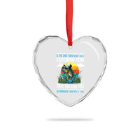 Funny Fishing Heart Crystal Glass Ornament I'm So Good At Catching Fish That The Fish Tell Stories About Me - Wonder Print Shop