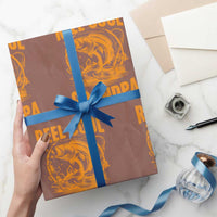 Funny Fishing Vintage Reel Cool Grandpa Wrapping Paper Roll - Wonder Print Shop