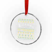 Funny Fly You Fools Christmas Crystal Glass Ornament Fantasy Movie Xmas Wizard Santa - Wonder Print Shop