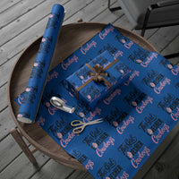 Funny Football Fan Gift Wrapping Paper Roll This Girl Loves Her Cowboys - Wonder Print Shop