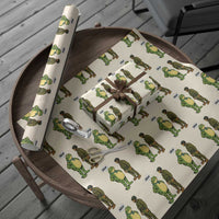 Funny Frog Bruh Resist Meme Wrapping Paper Roll Free Portland Oregon Political Satire - Wonder Print Shop