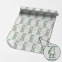 Funny Frog Wrapping Paper Roll My Heebies Have Been Jeebied Weirdcore Meme - Wonder Print Shop