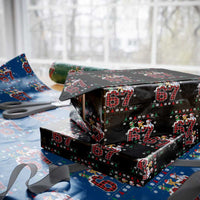 Funny Gen Z Alpha Ugly Xmas Gift Wrapping Paper Roll Gingerbread Snowman Elf Dabbing - Wonder Print Shop